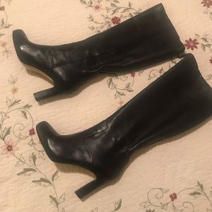 COPY - Leather boots, Nine West, size 7 1/2 wide calf